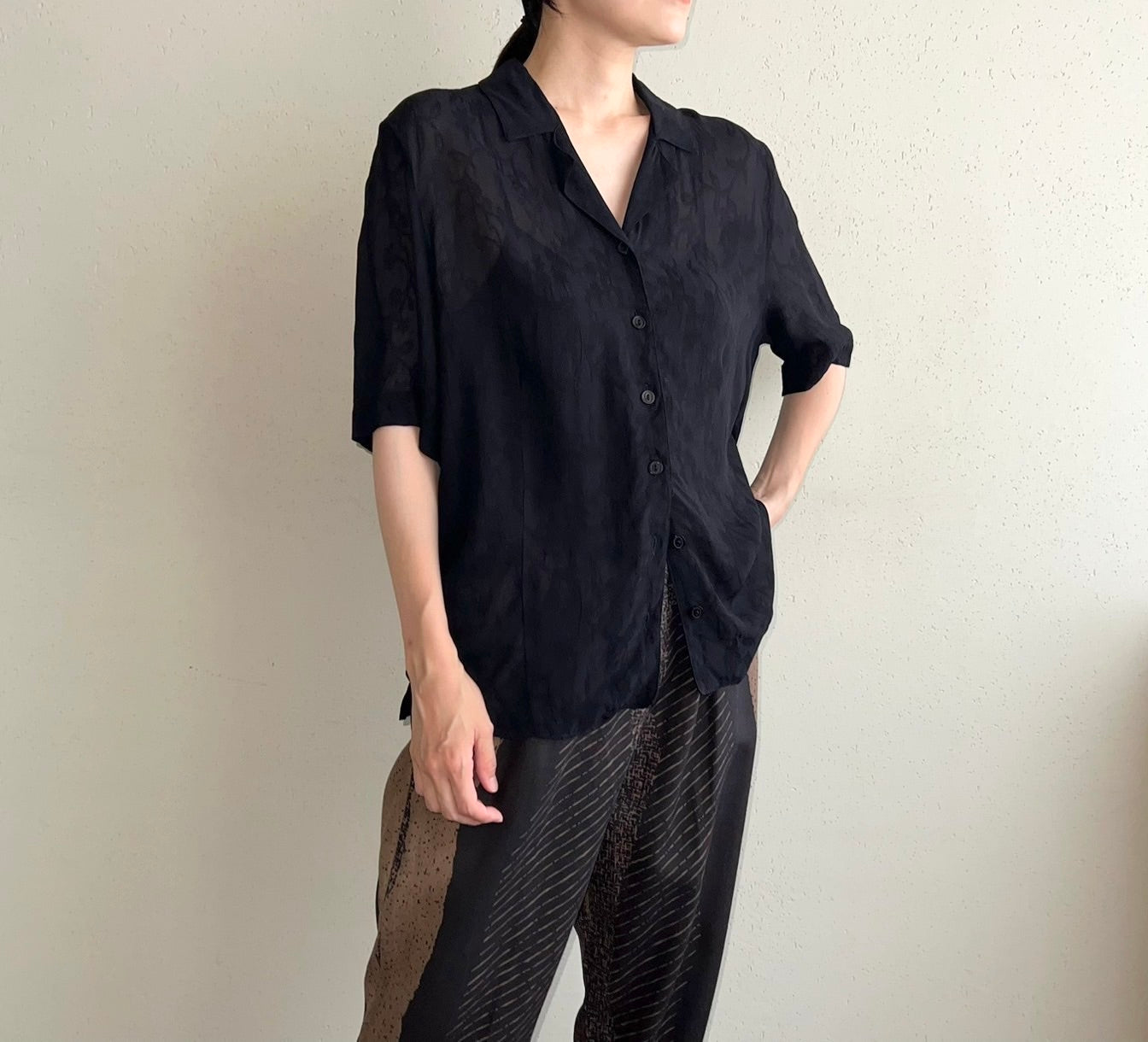 90s EURO Sheer Shirt