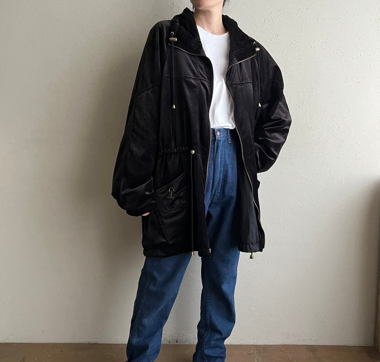 90s Velour Reversible Jacket