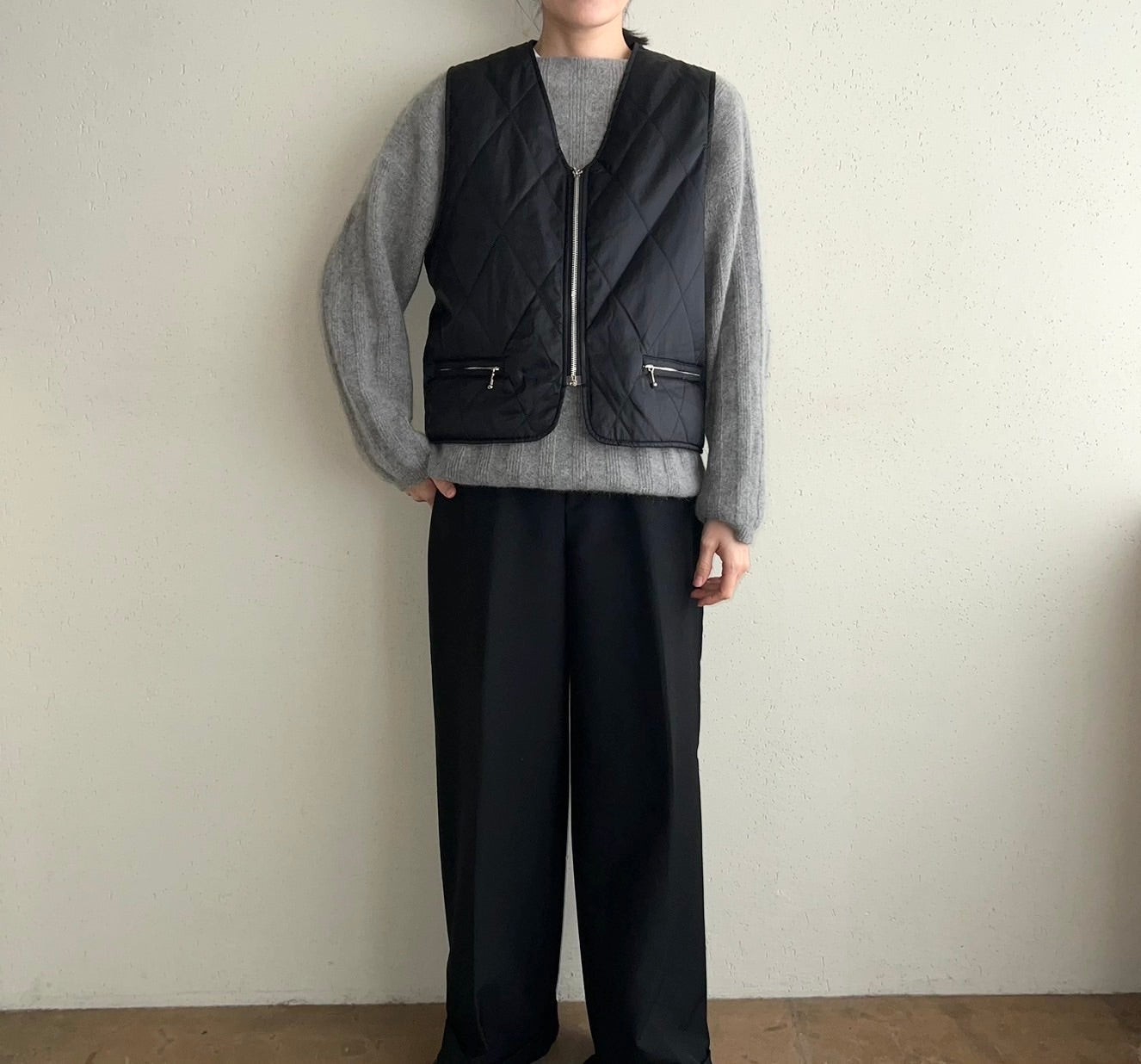 90s EURO Quilted Vest