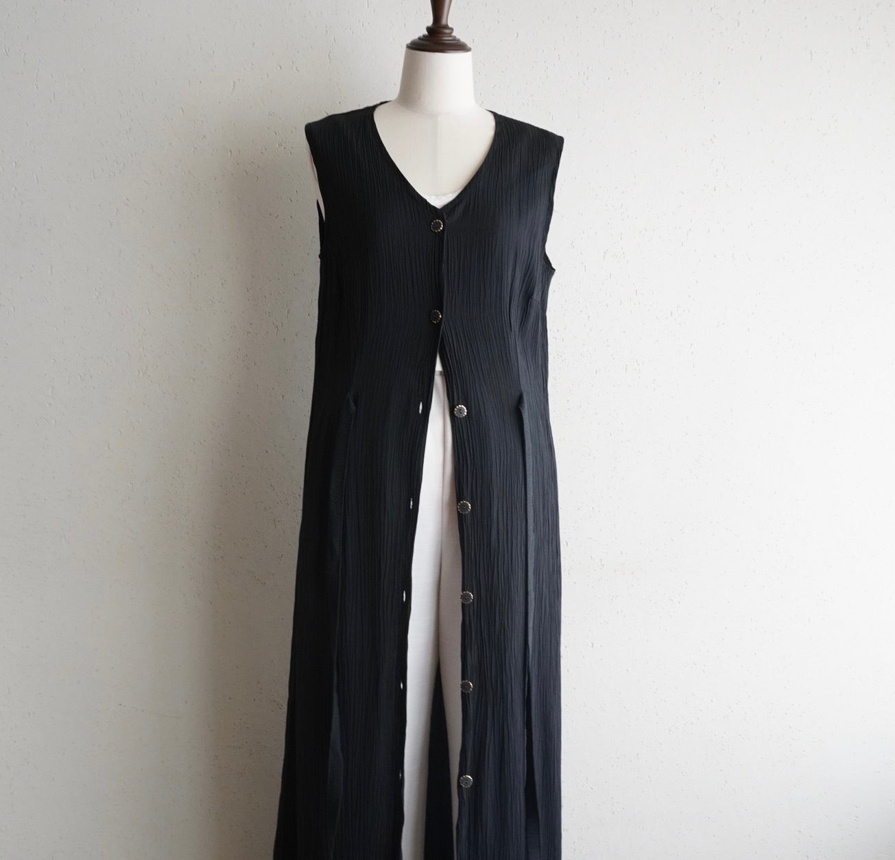 90s Sleeveless Maxi Dress Made in Italy