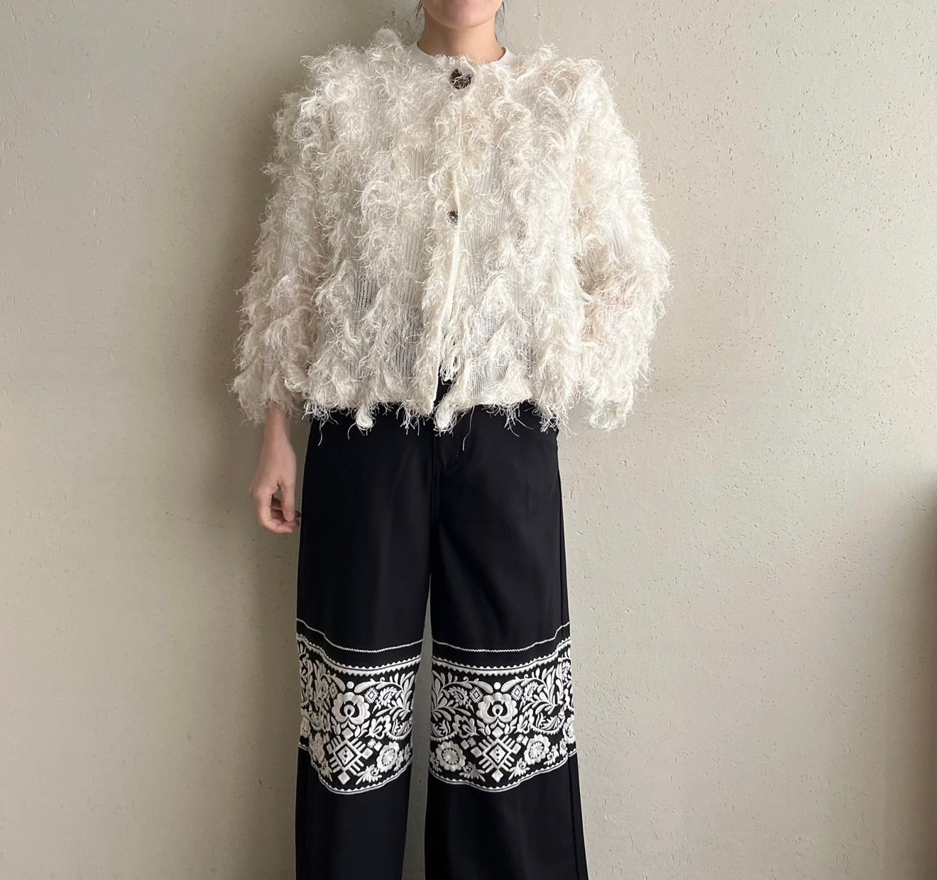 Shaggy Cardigan