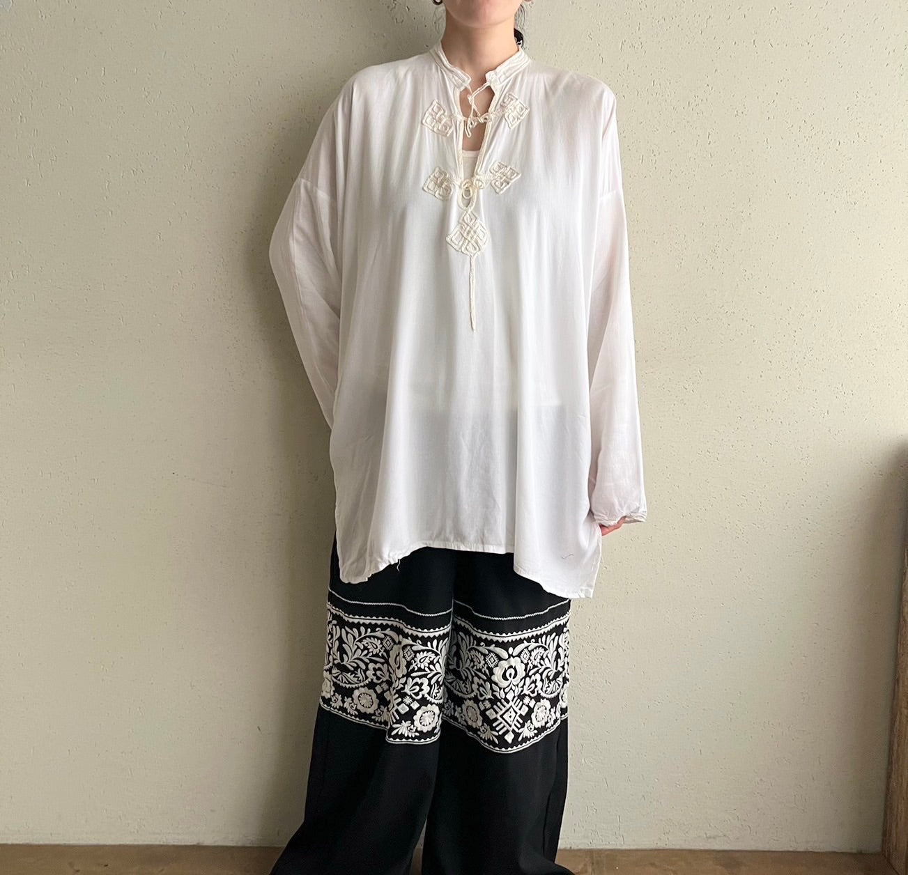 80s Embroidery Tunic