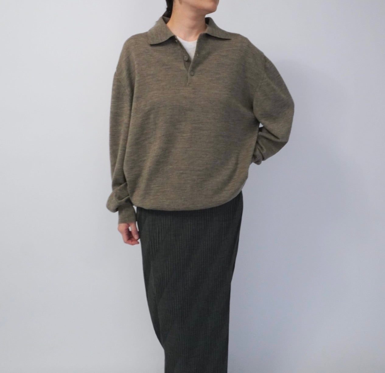 90s Wool Top Made in Italy