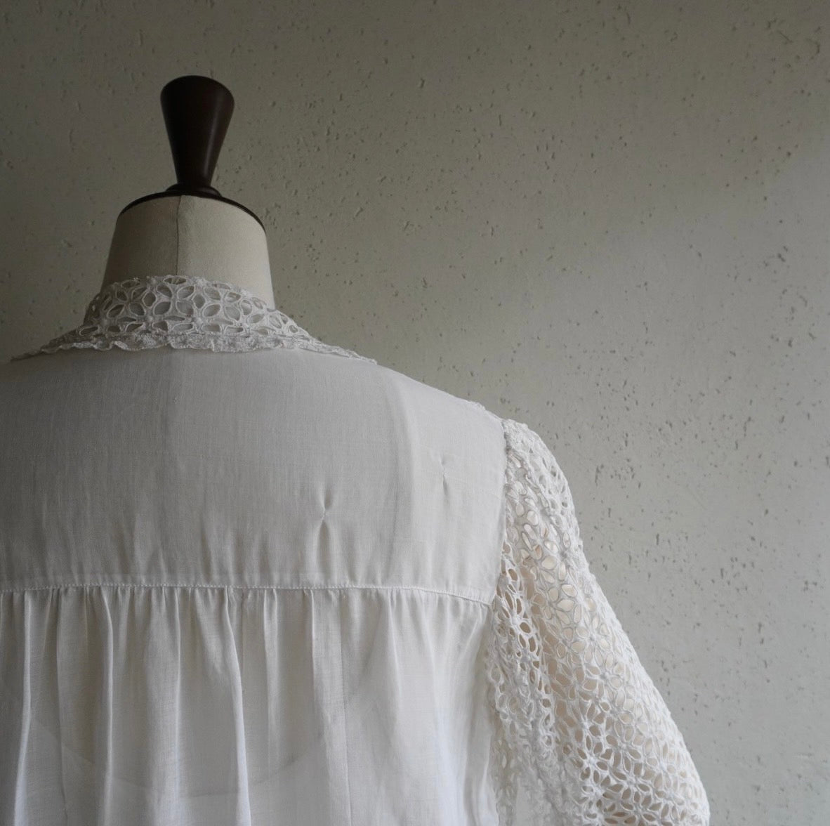 40s Eyelet Lace Shirt