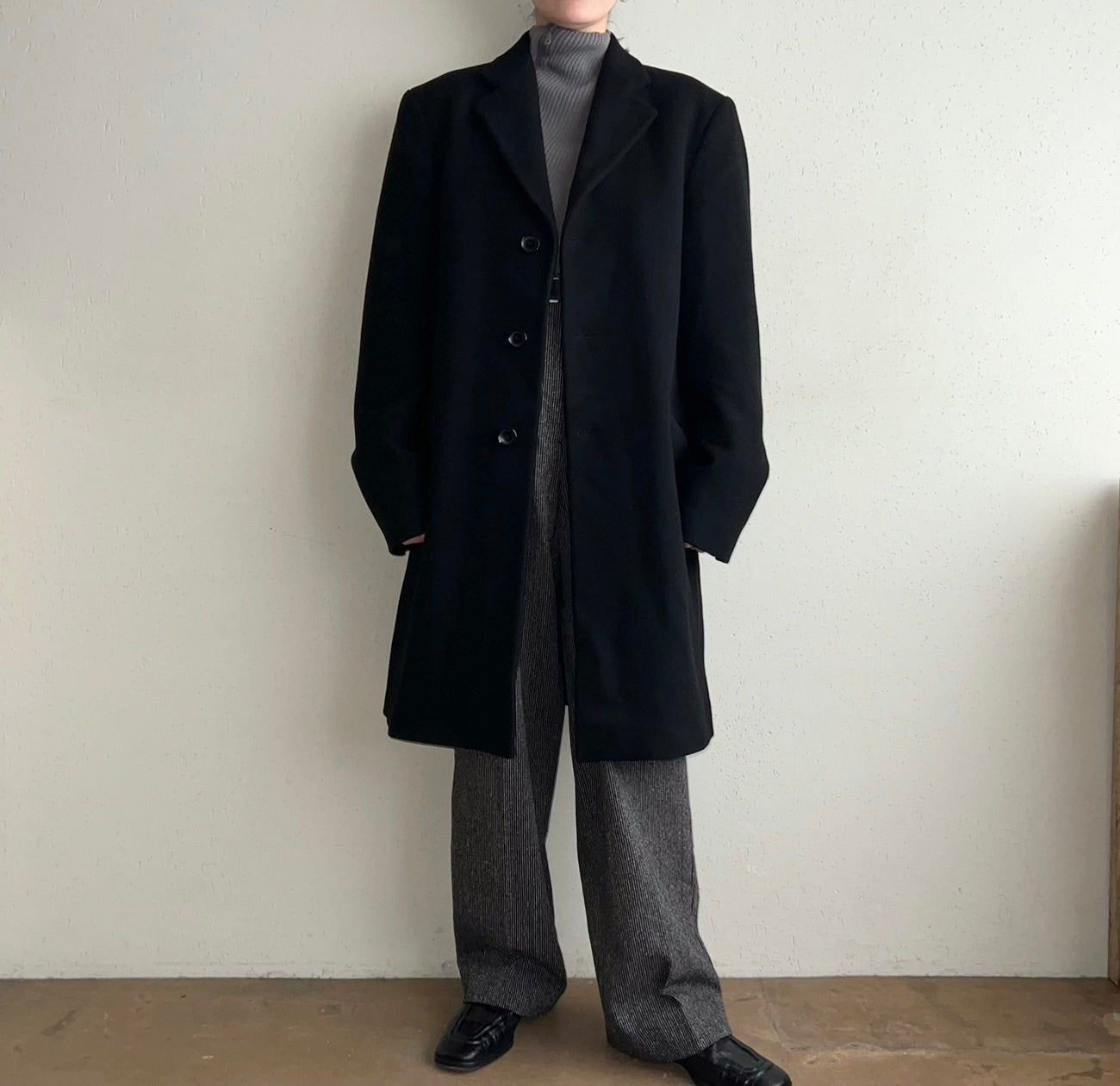 90s Cashmere Coat Made in Italy