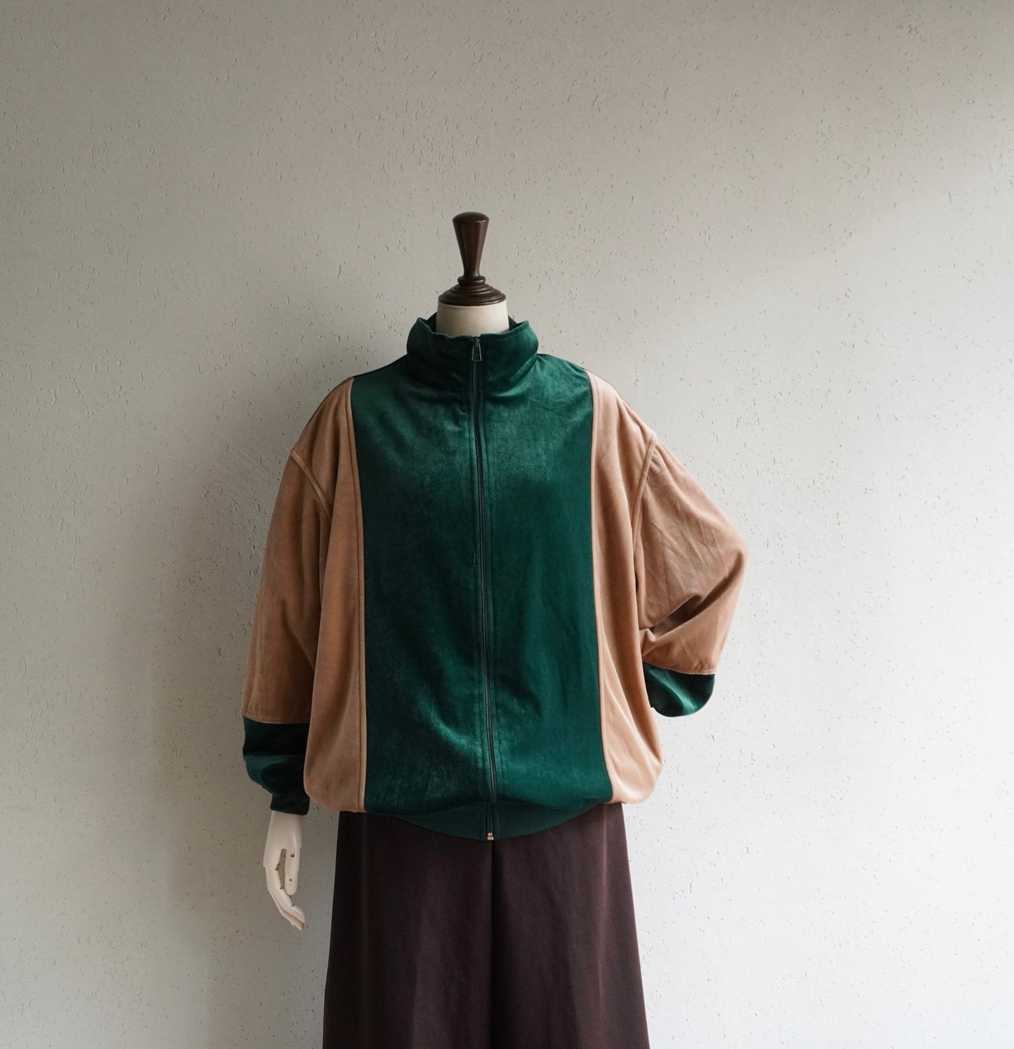 90s Velour Jacket Made in USA