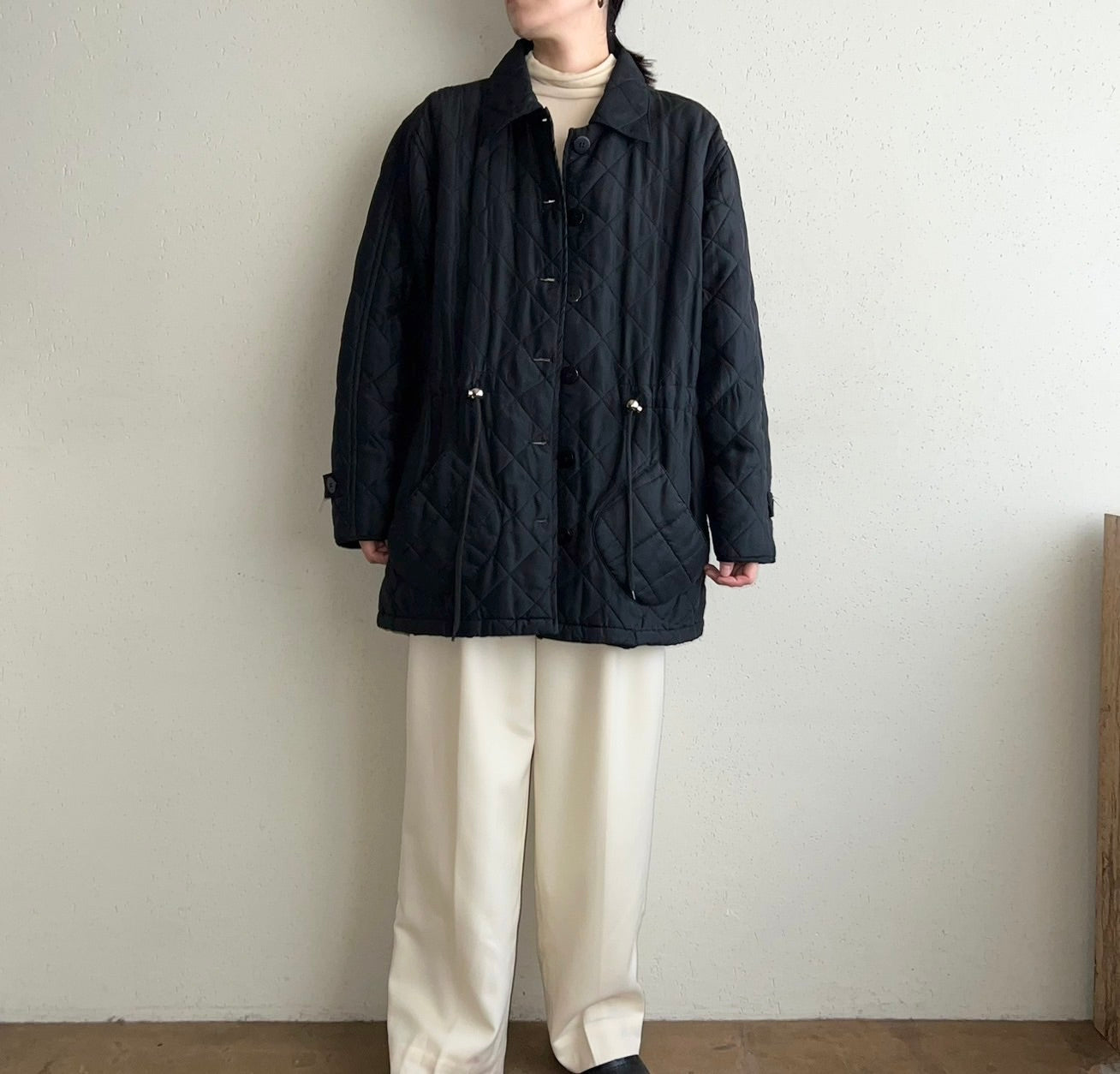 90s Silk Quilted Jacket