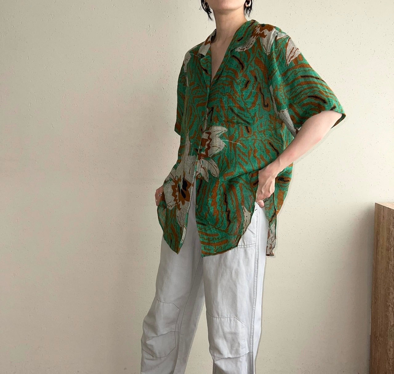90s Linen Shirt