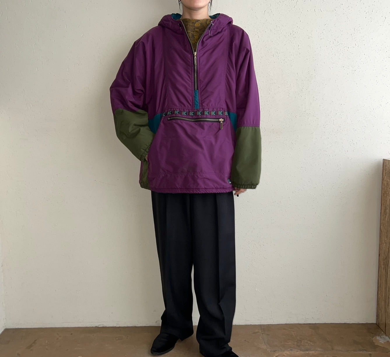 80s "L.L.Bean " Nylon Jacket Made in USA