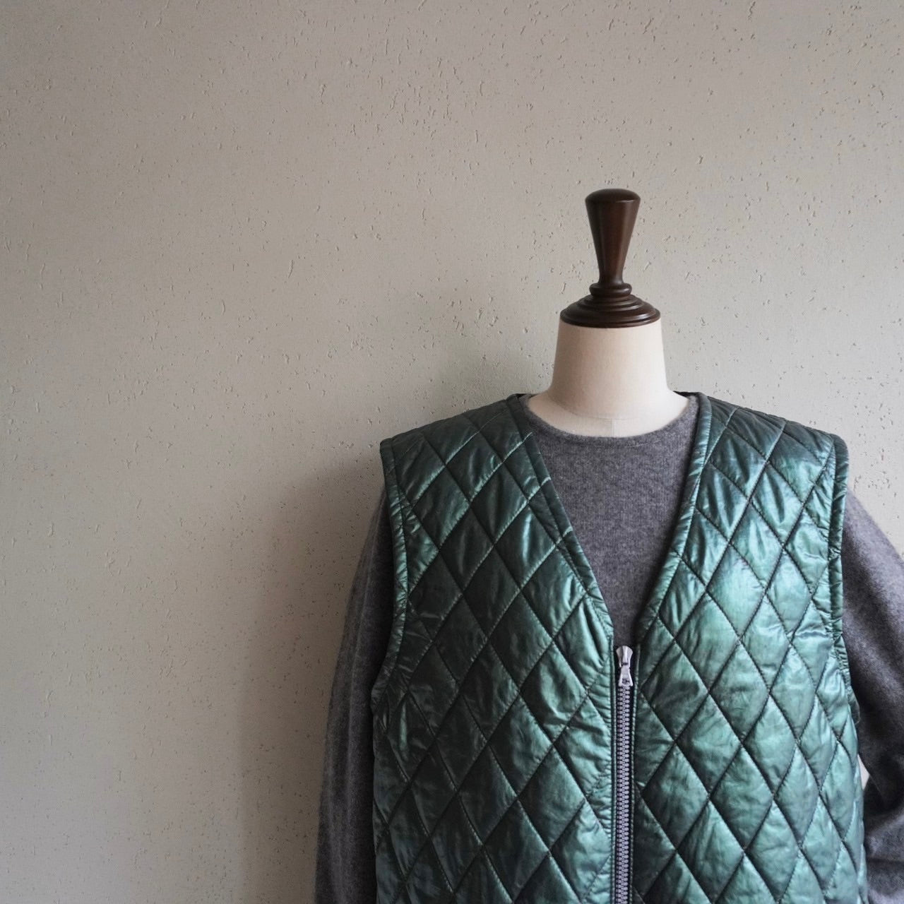 90s EURO Quilted Vest