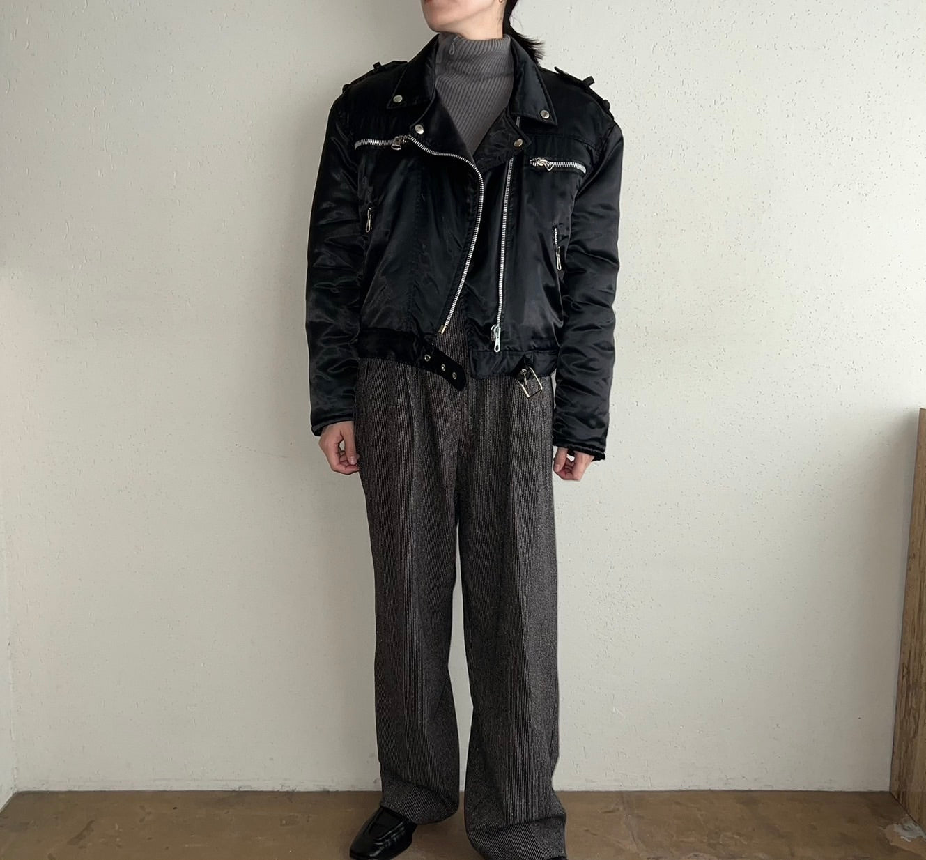 90s Nylon Riders Jacket Made in Italy