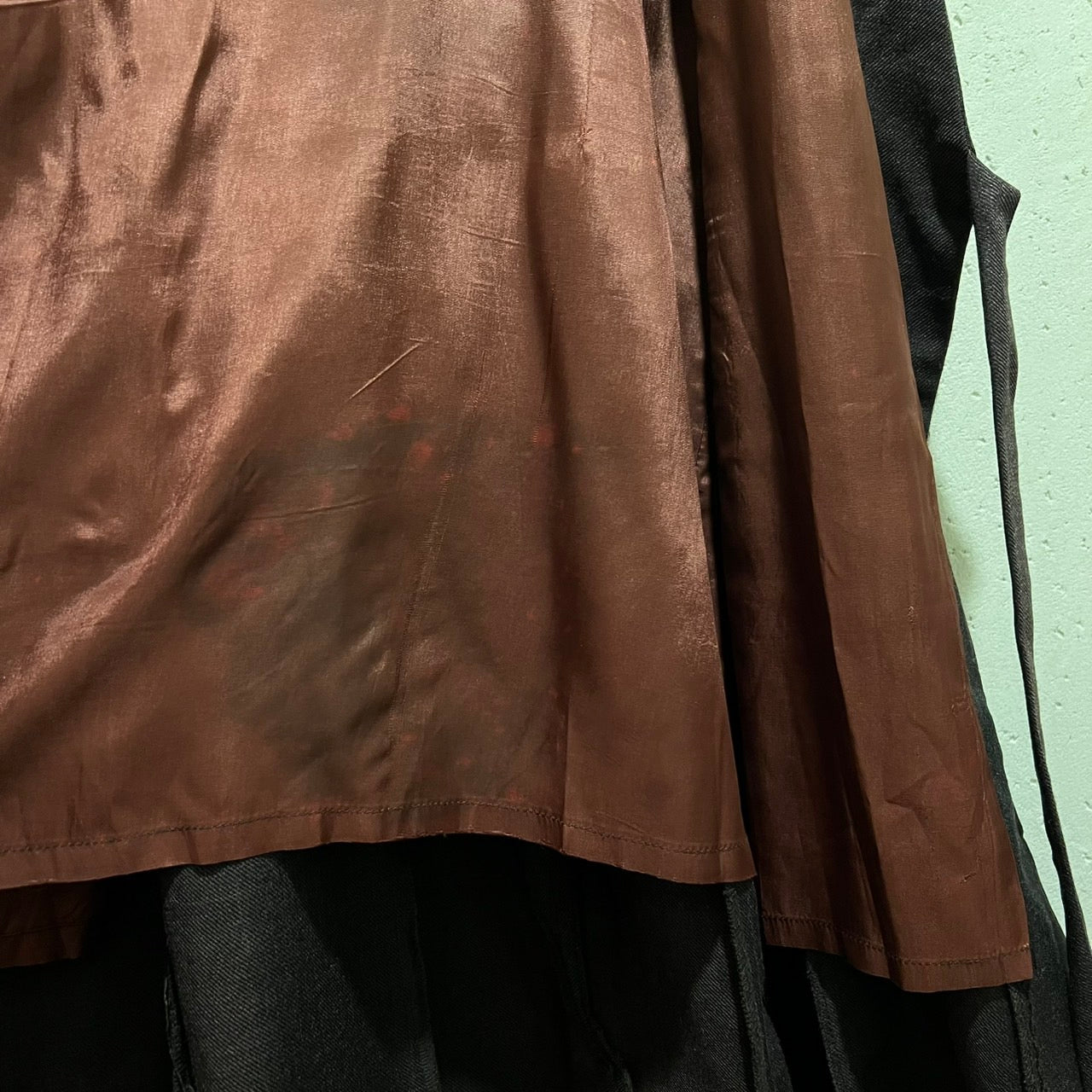 80s Sleeveless Wrap Dress
