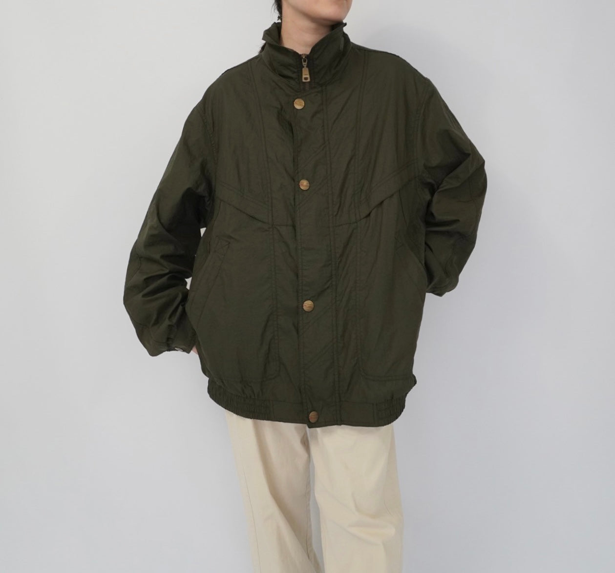 90s Khaki Light Jacket