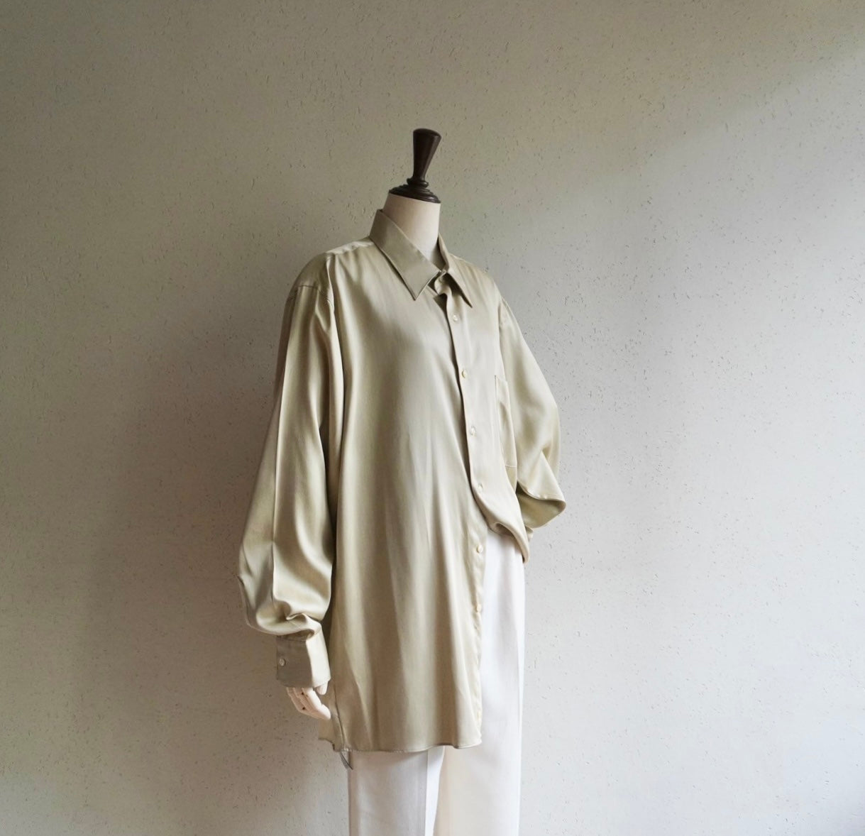 90s Beige Shirt Dead Stock