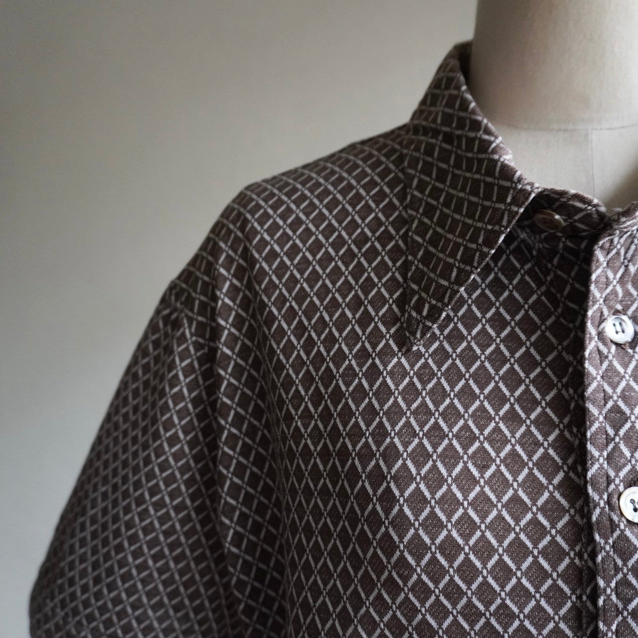 90s Pattern Top Made in Italy