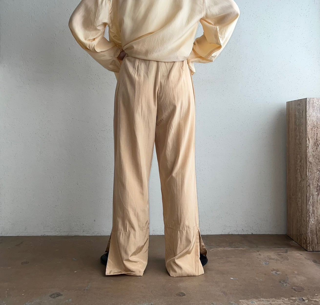90s EURO Slit Design Pants