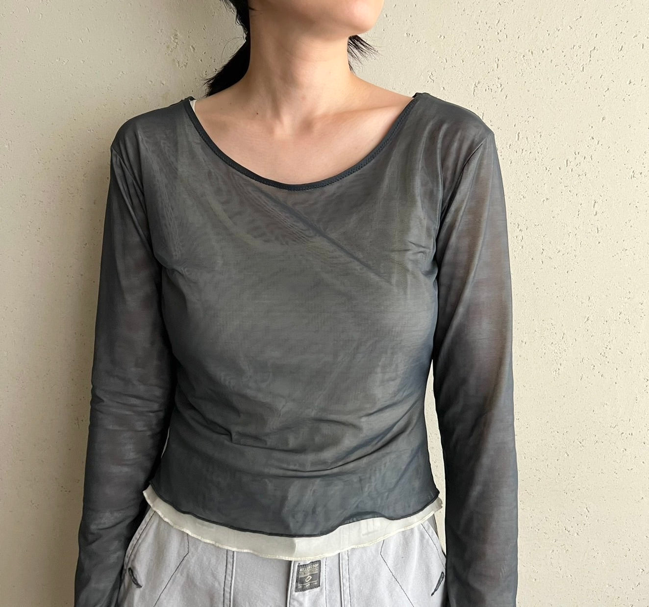 90s Sheer Top Made in Italy