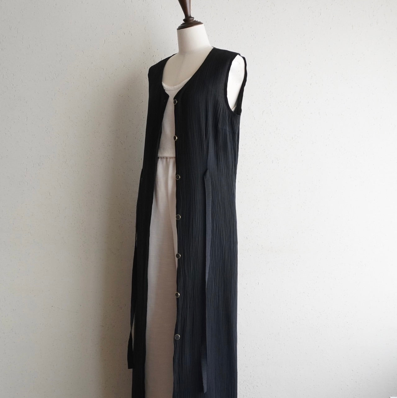 90s Sleeveless Maxi Dress Made in Italy