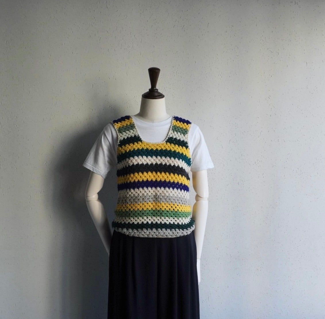 80s Pattern Knit Top