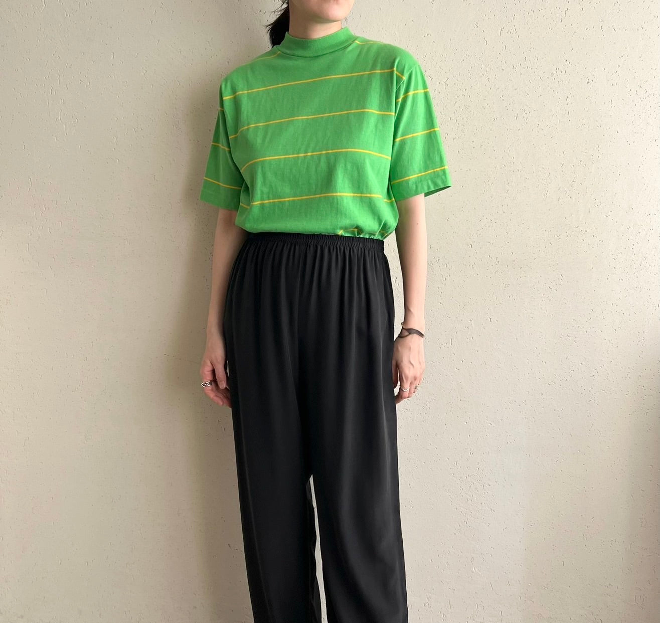 90s Striped T-shirt Made in USA