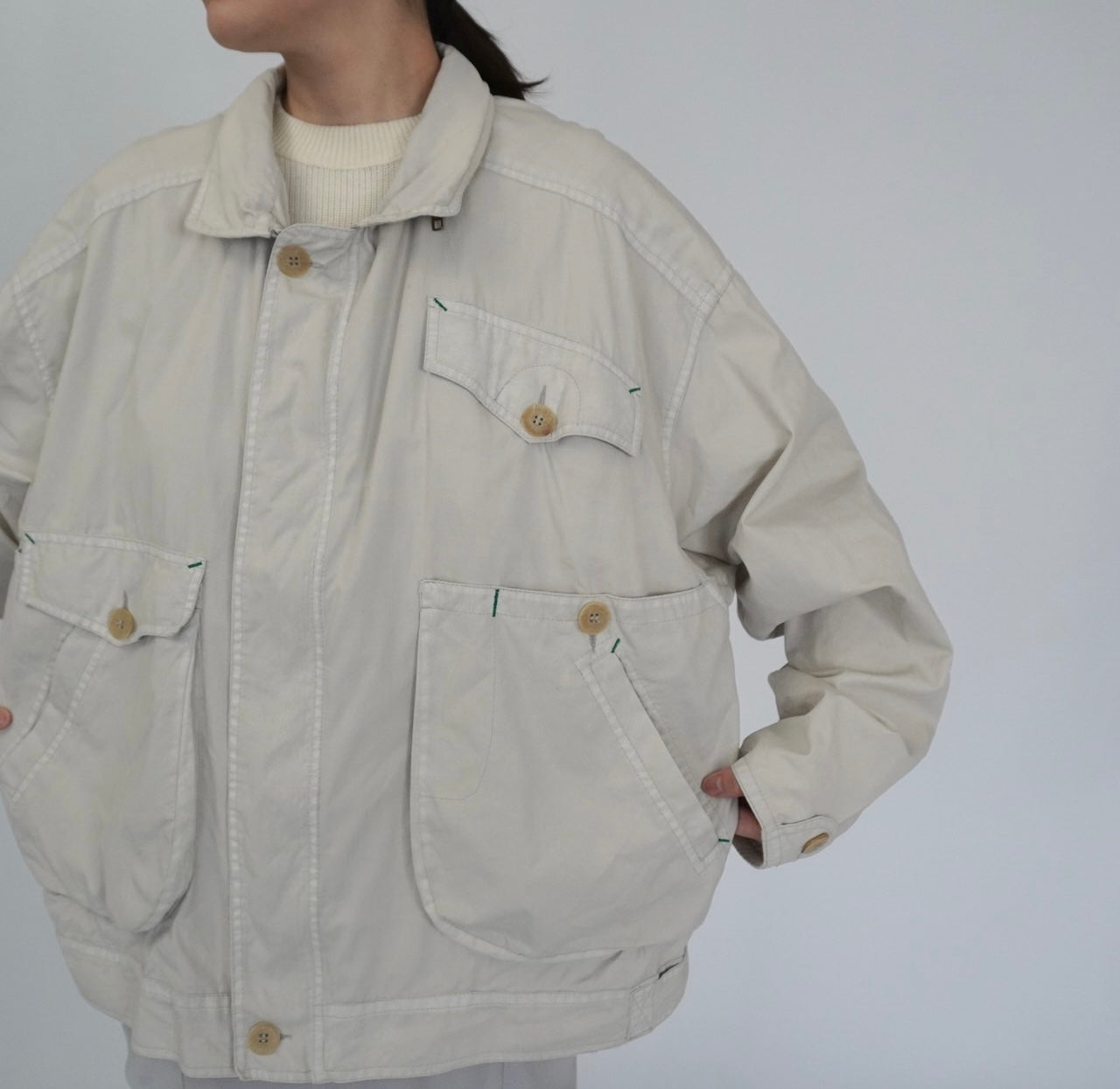90s Design Light Jacket Made in Italy