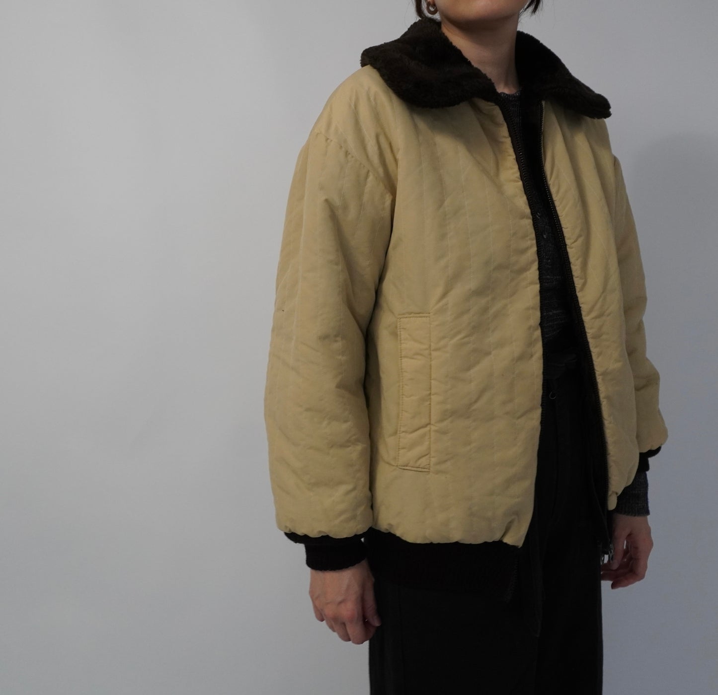 70s Fur Reversible Jacket