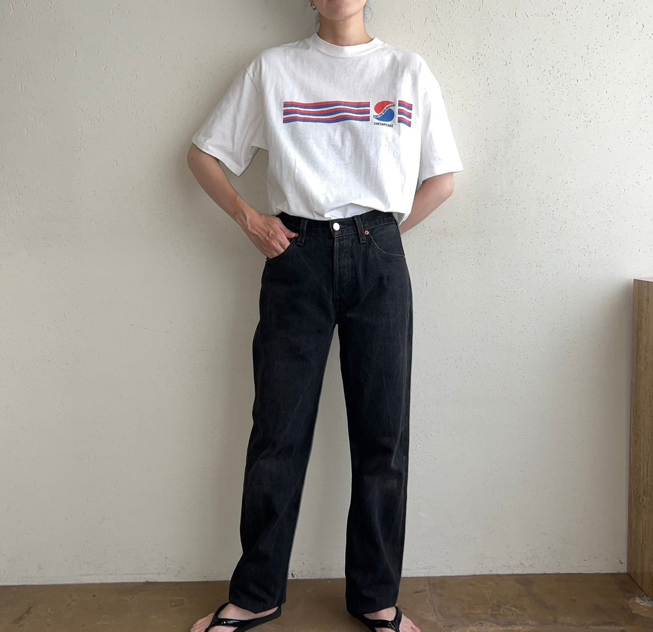 80s Printed T-shirt Made in USA