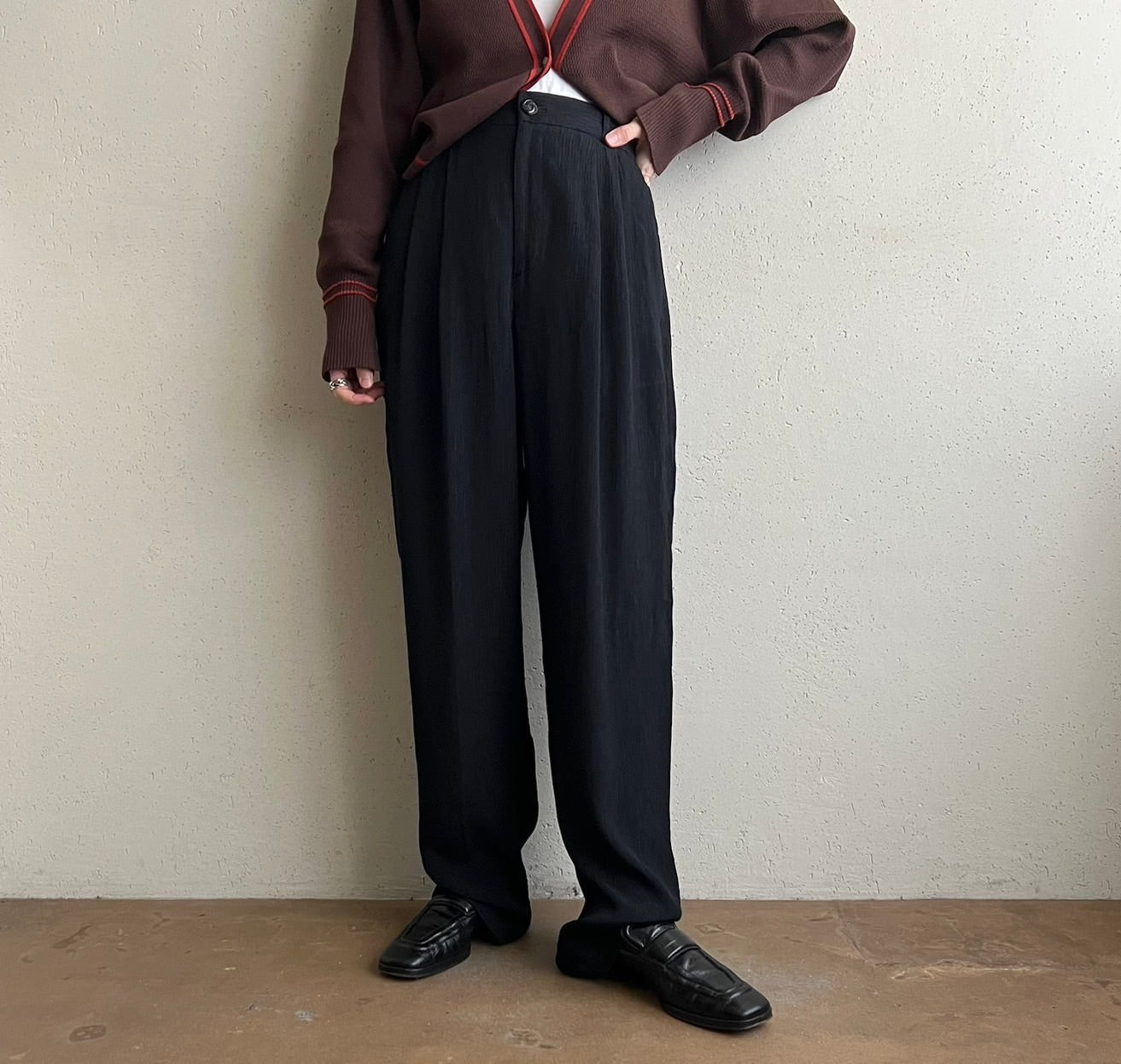 90s Rayon Pants Made in USA