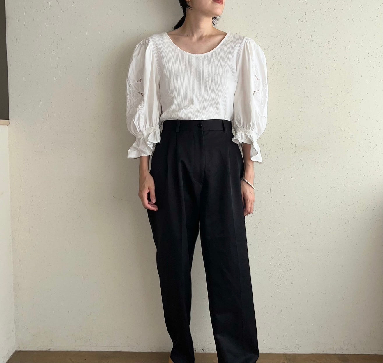 80s EURO Lace Design Top