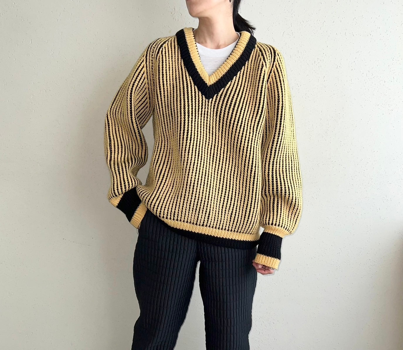 80s V-Neck Knit
