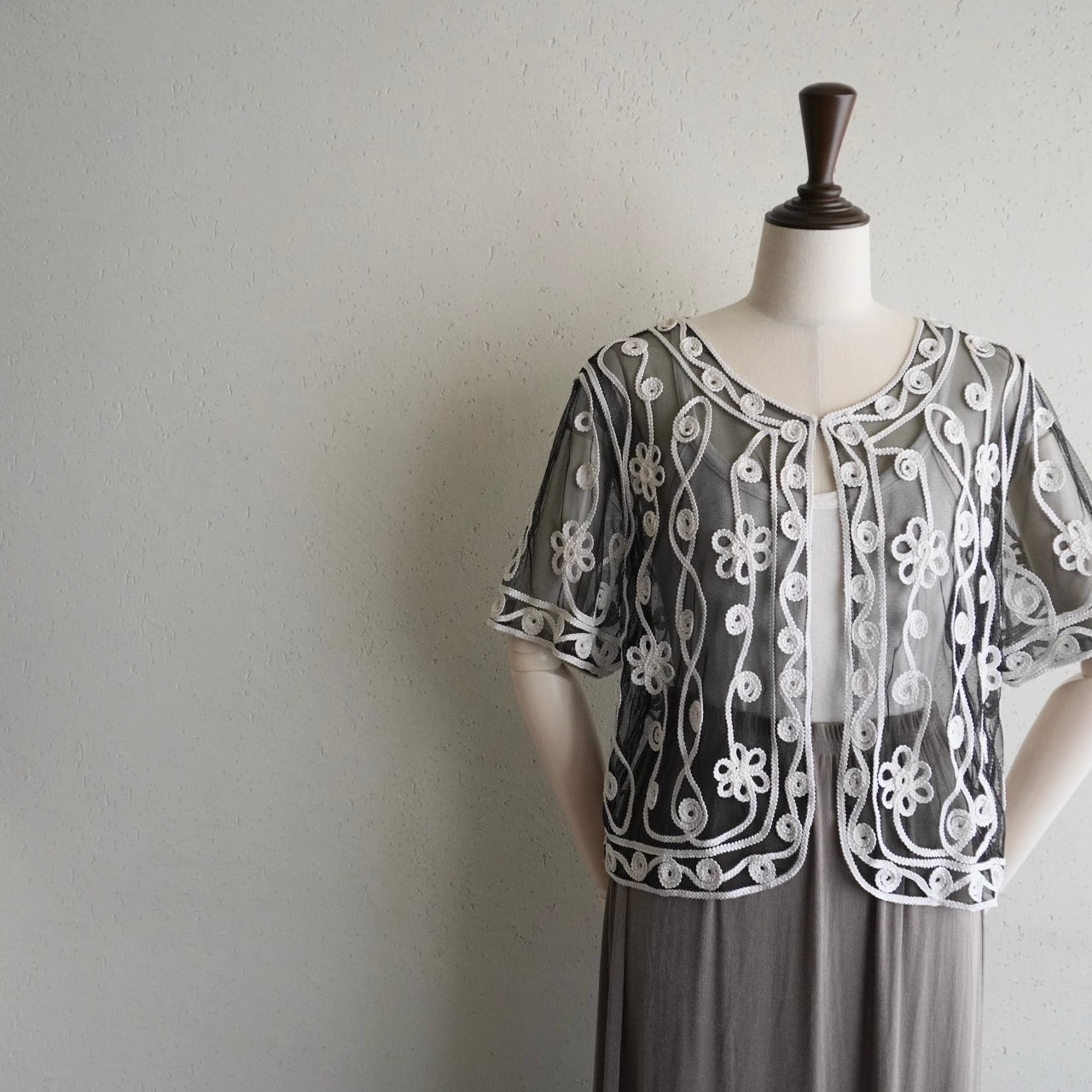 90s Lace Design Top