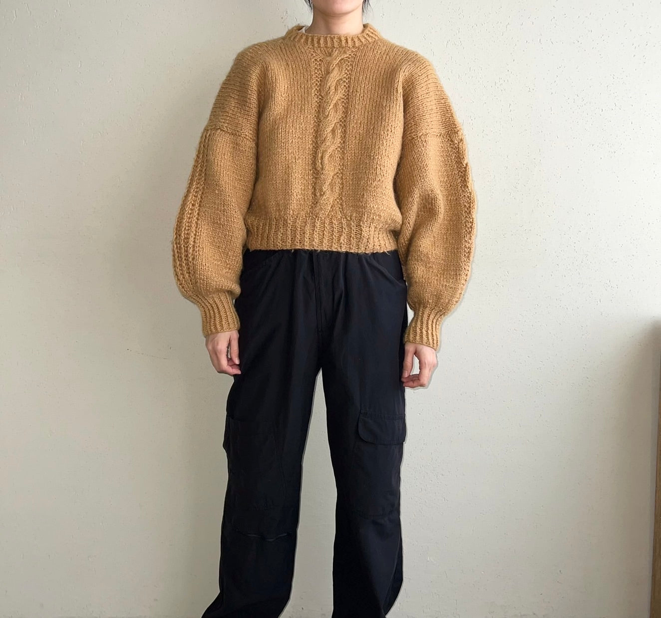 80s Cropped Knit