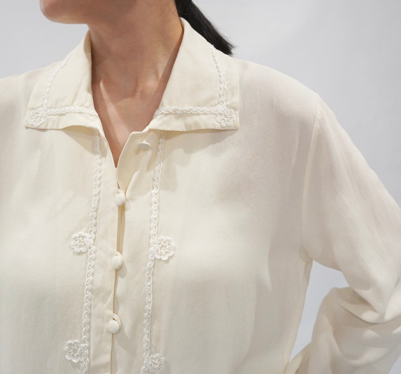90s Silk Design Shirt