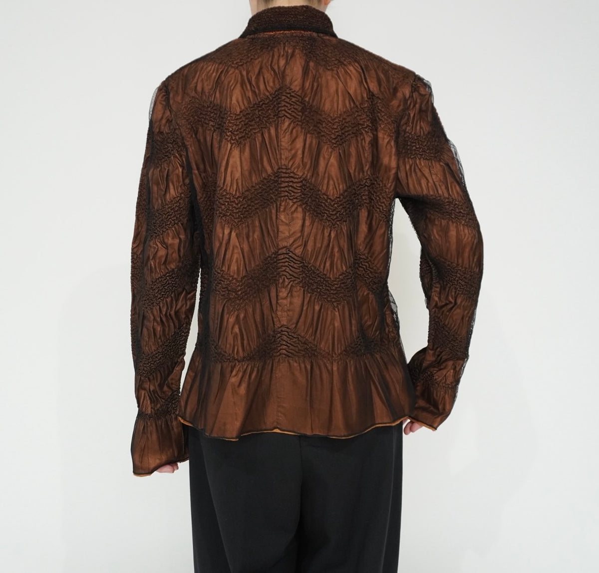 90s Pleat Design Shirt
