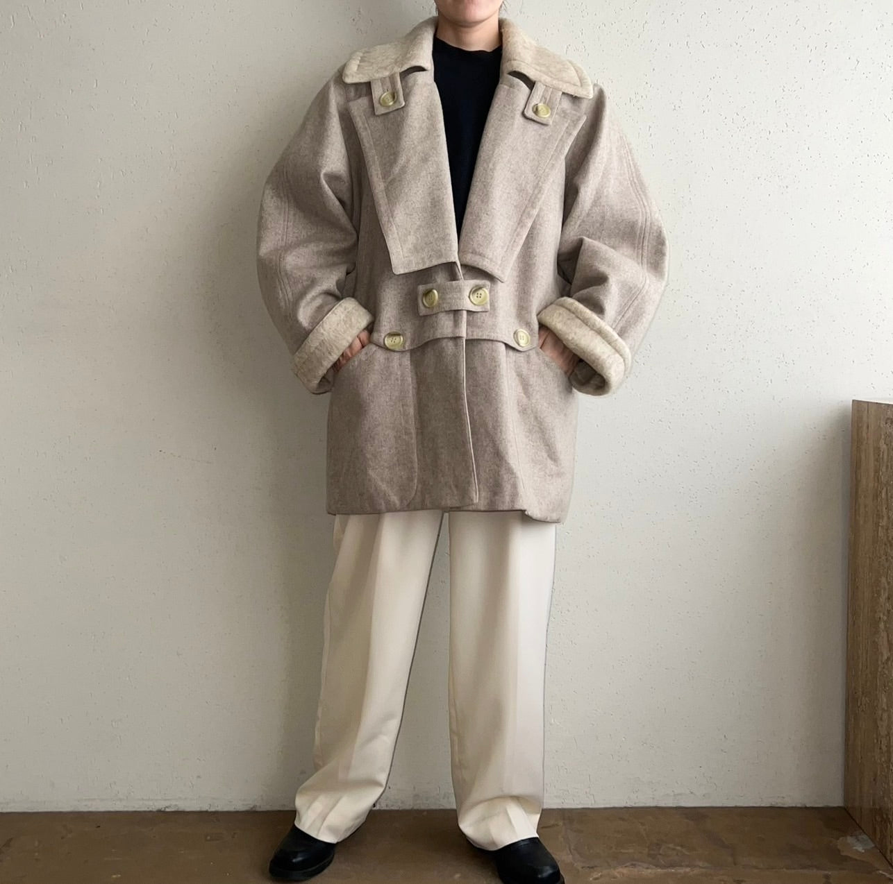 80s Wool Jacket Made in Italy