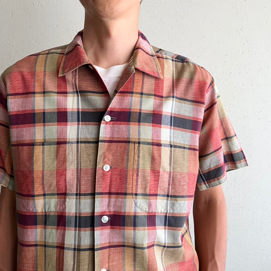 60s Plaid Box Shirt