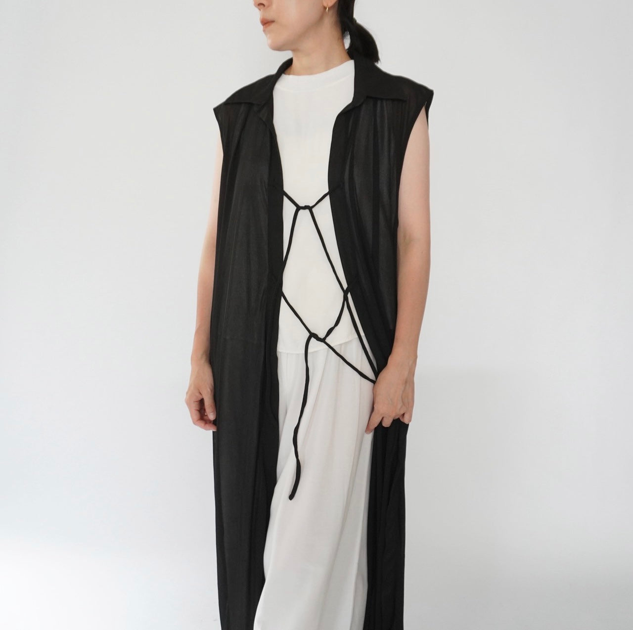 90s Sheer Maxi Robe