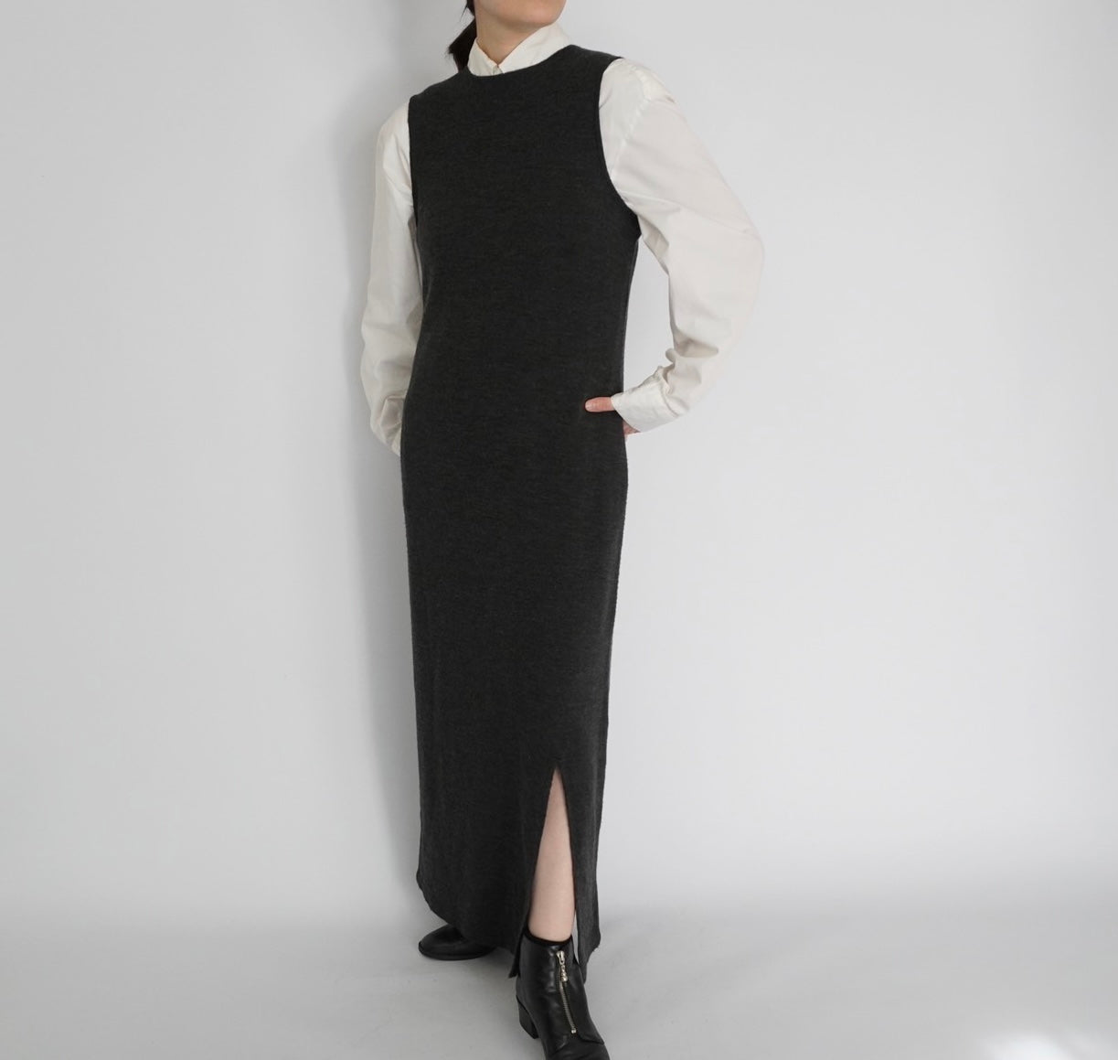 90s Sleeveless Maxi Dress