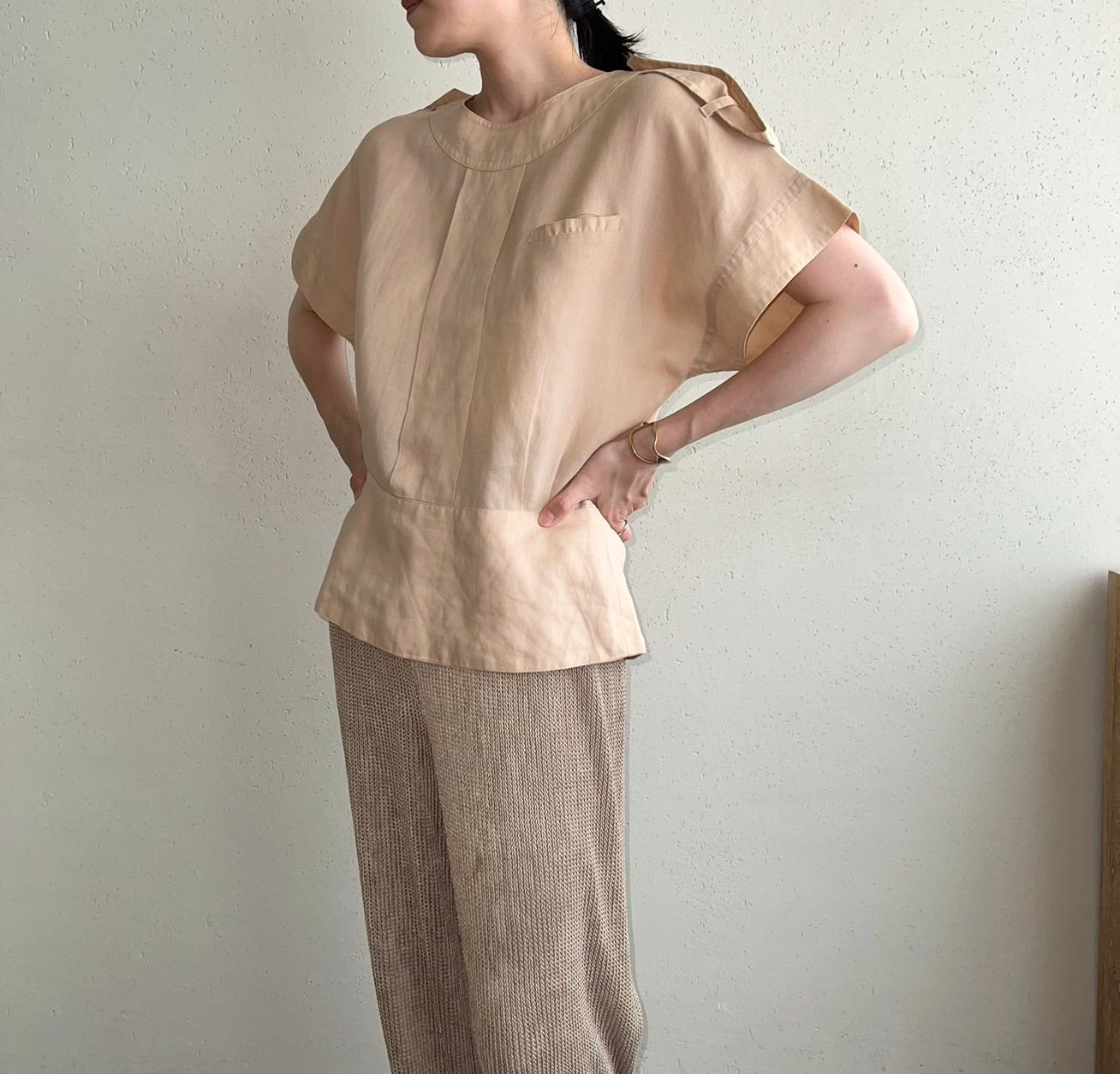 90s EURO Design Blouse