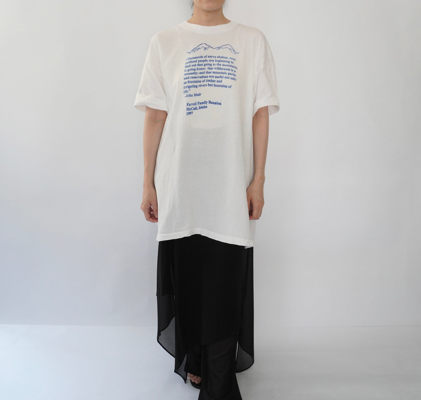 90s Printed T-shirt Made in USA