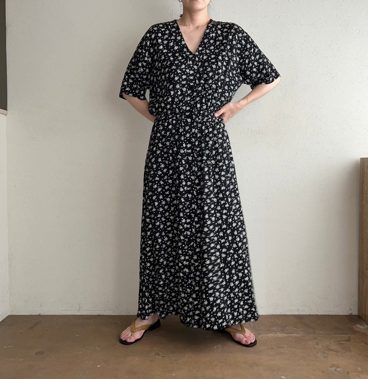 90s Printed Dress