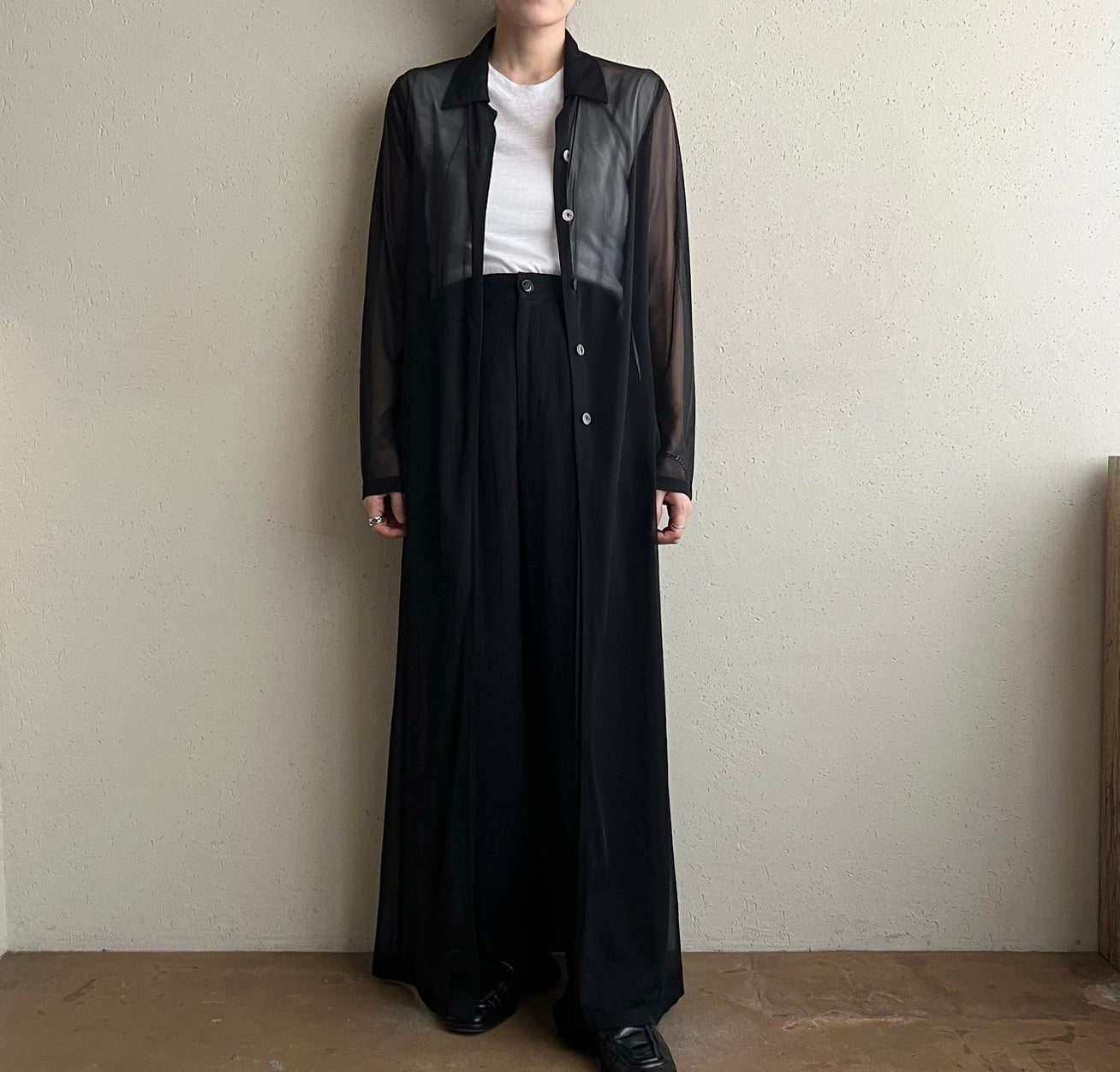 90s Sheer Long Dress