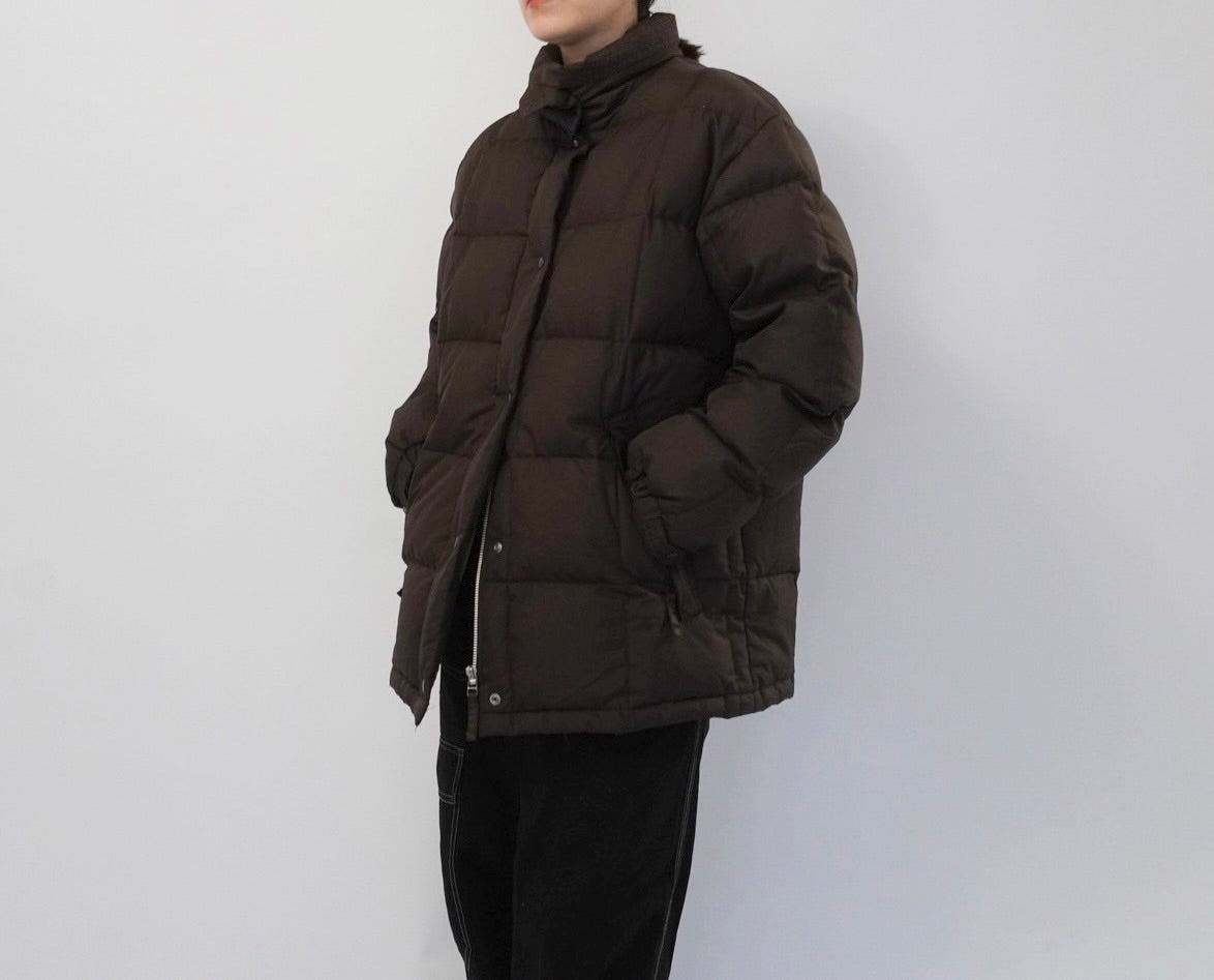 90s Brown Down Jacket