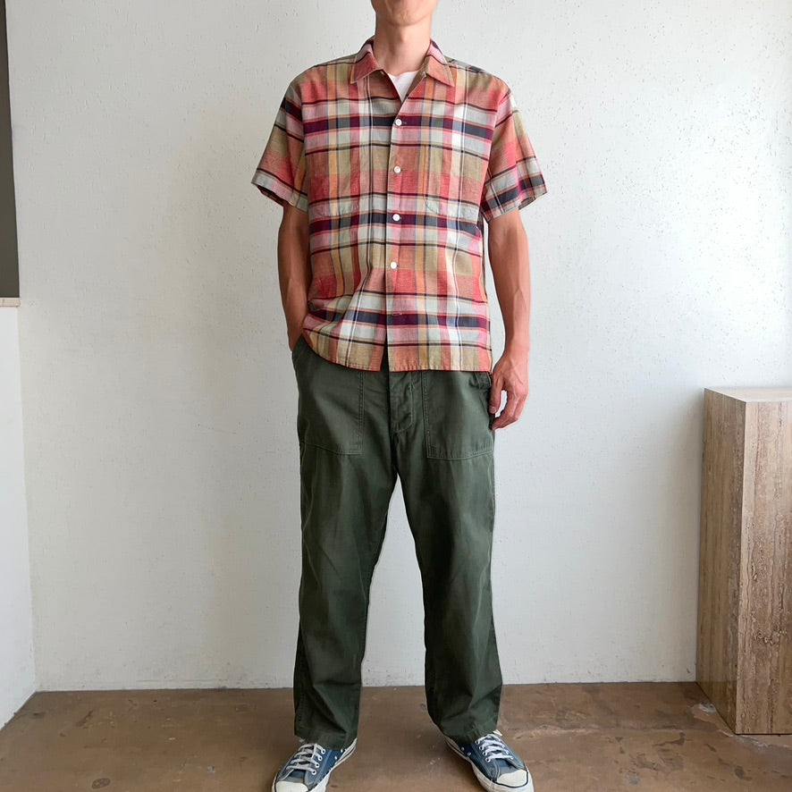 60s Plaid Box Shirt