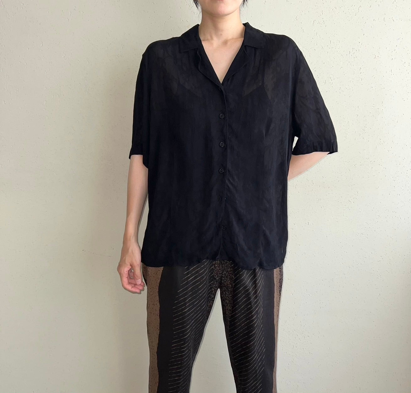 90s EURO Sheer Shirt