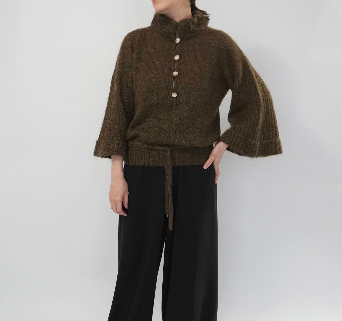 80s ”Alan Austin” Mohair Knit Made in Italy