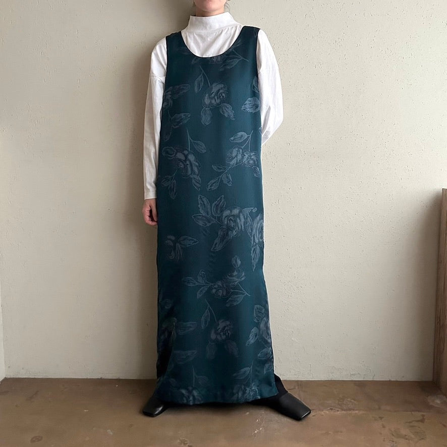 90s Printed Sleeveless Dress