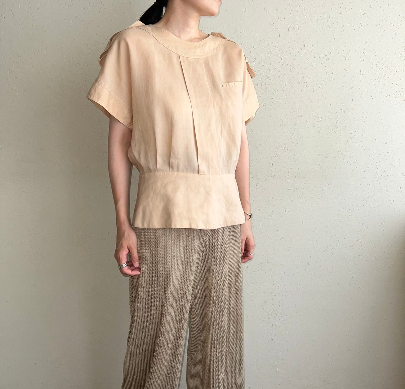 90s EURO Design Blouse
