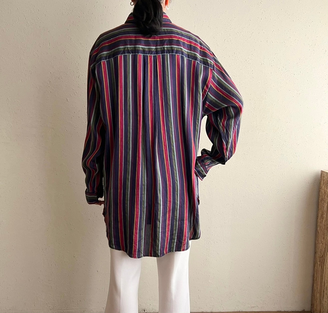 90s Striped Shirt Made in USA