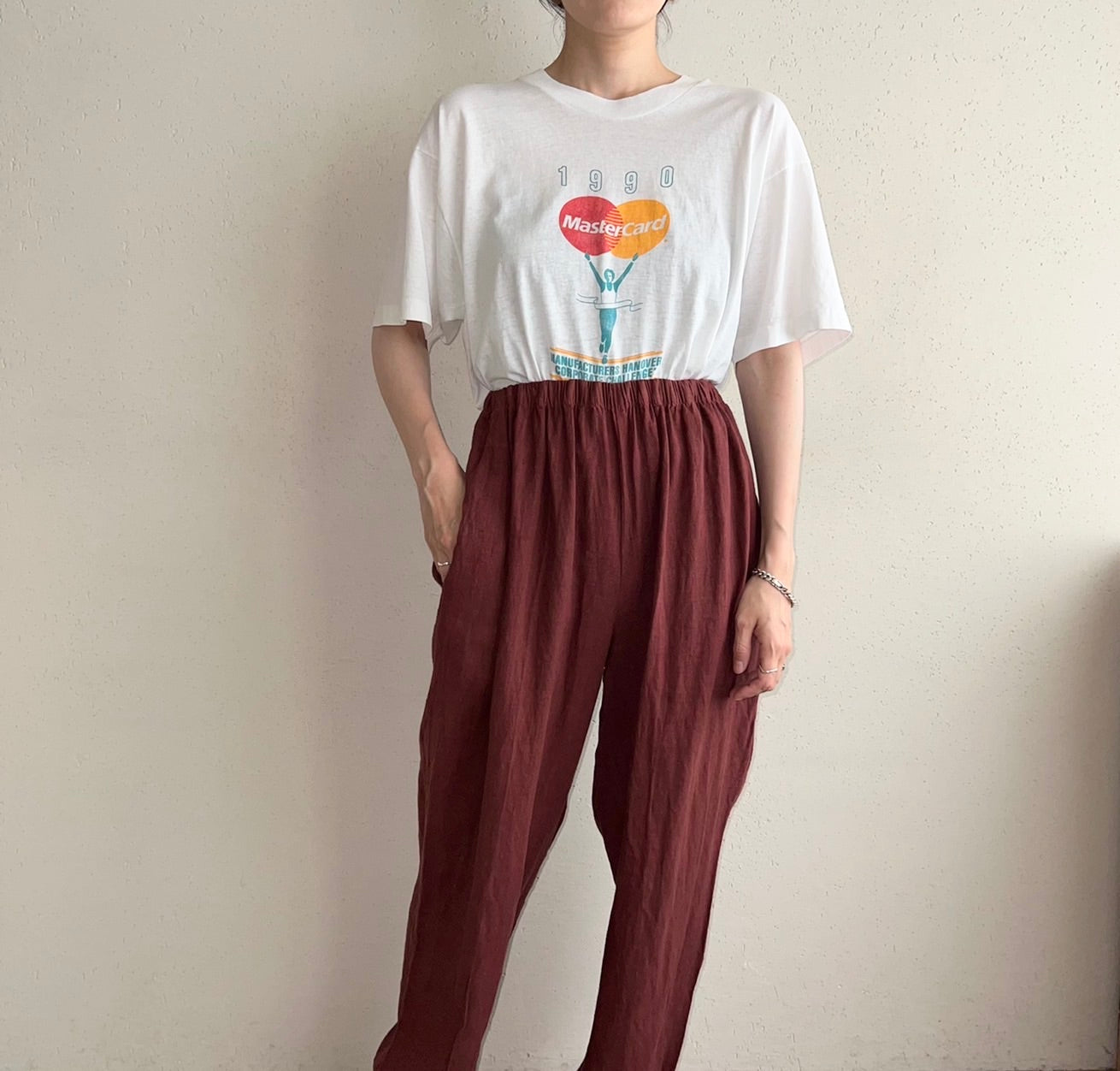 90s "Master Card" Printed T-shirt Made in USA